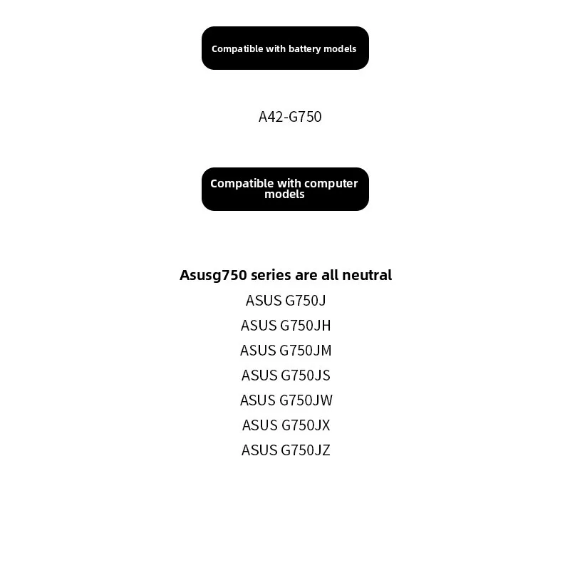A42-LIXI G750 بطارية الكمبيوتر المحمول ل Asus G750J G750JW G750JX G750JZ G750JH G750JS G750Y47JX-BL 0B110 0B110-00200000 88WH 15V