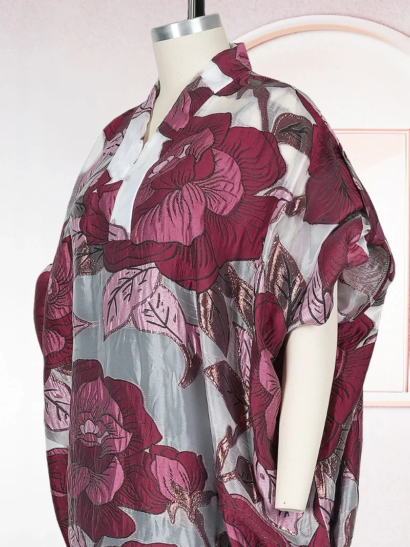 

Dubai Luxury African Muslim Fashion Women's Caftan Marocain Evening Party Dress Kaftan Abaya Robe Boubou Africain Femme