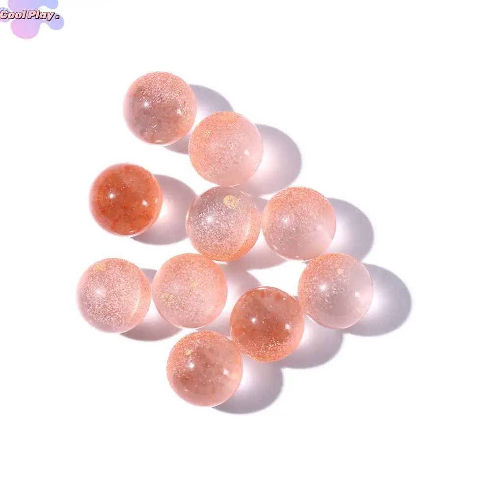 Maschinenperlen, kleine Murmeln, Vasenfüller, springende Kugel, Glasmurmeln, DIY handgefertigte Materialien, leuchtende Glaskugel, Flipper