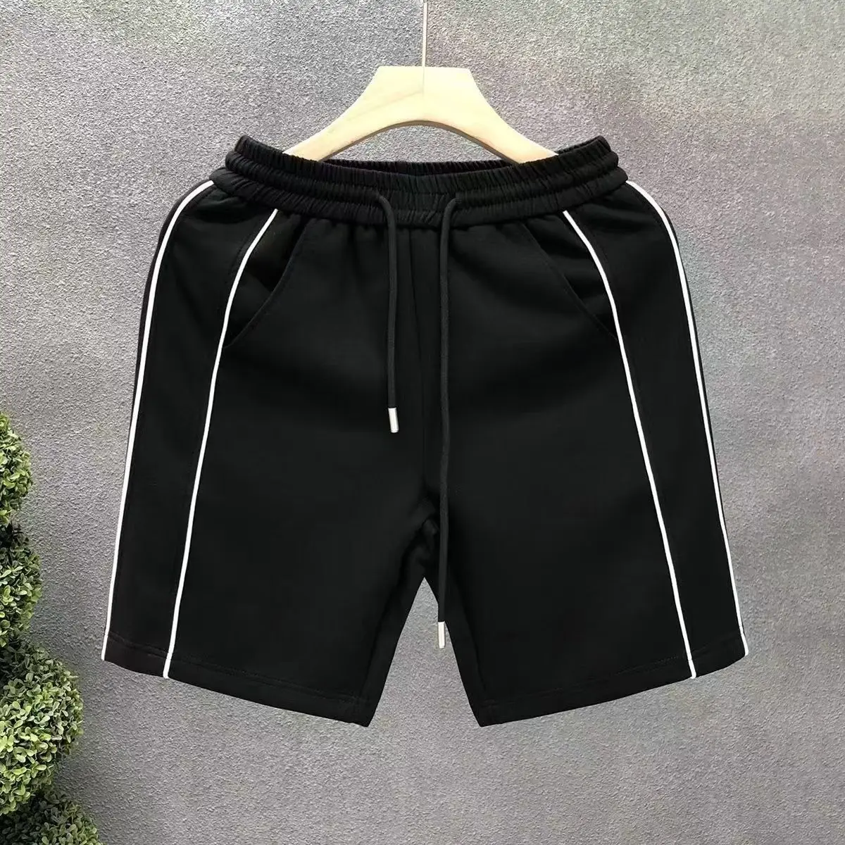 Shorts men's loose sports outerwear trendy five-point pants five-point casual straight-leg pants summer new beach pants