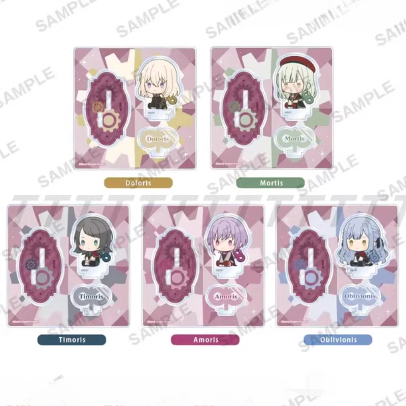 Game Tomoris Doloris  Mortis Amoris Oblivionis Acrylic Stand Doll Anime Figure Model Plate Cosplay Toy Gift