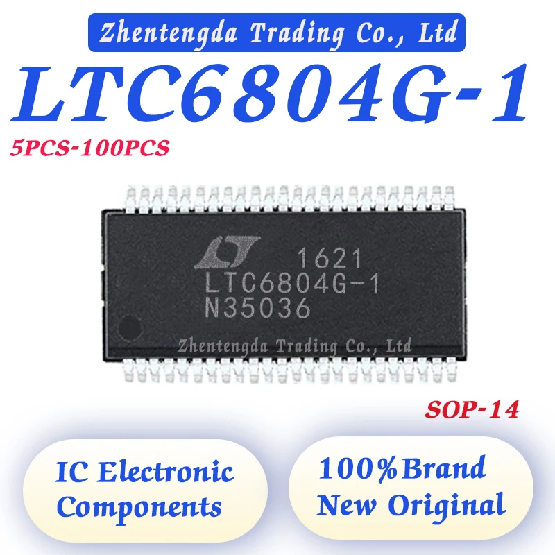 

5PCS-100PCS LTC6804G-1 LTC6804G LTC6804 LTC68 LTC IC Chip SOP-14