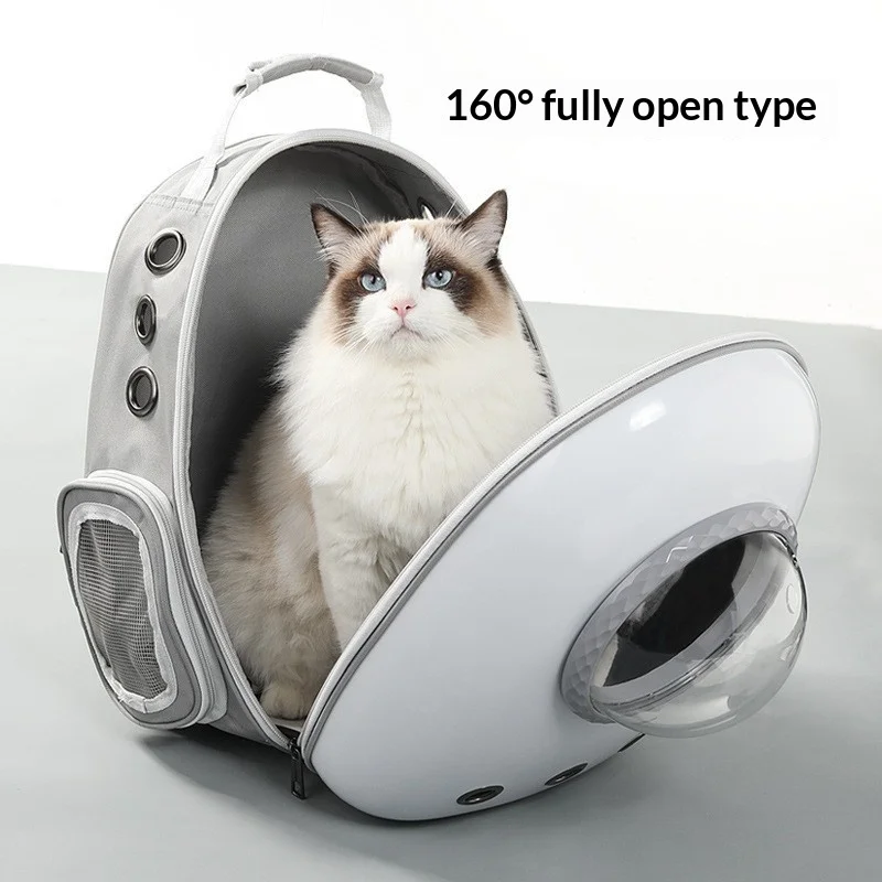 zaino-da-viaggio-per-gatti-trasportino-trasparente-a-capsula-spaziale-borsa-traspirante-portatile-per-cani-e-cuccioli-per-passeggiate-all'aperto