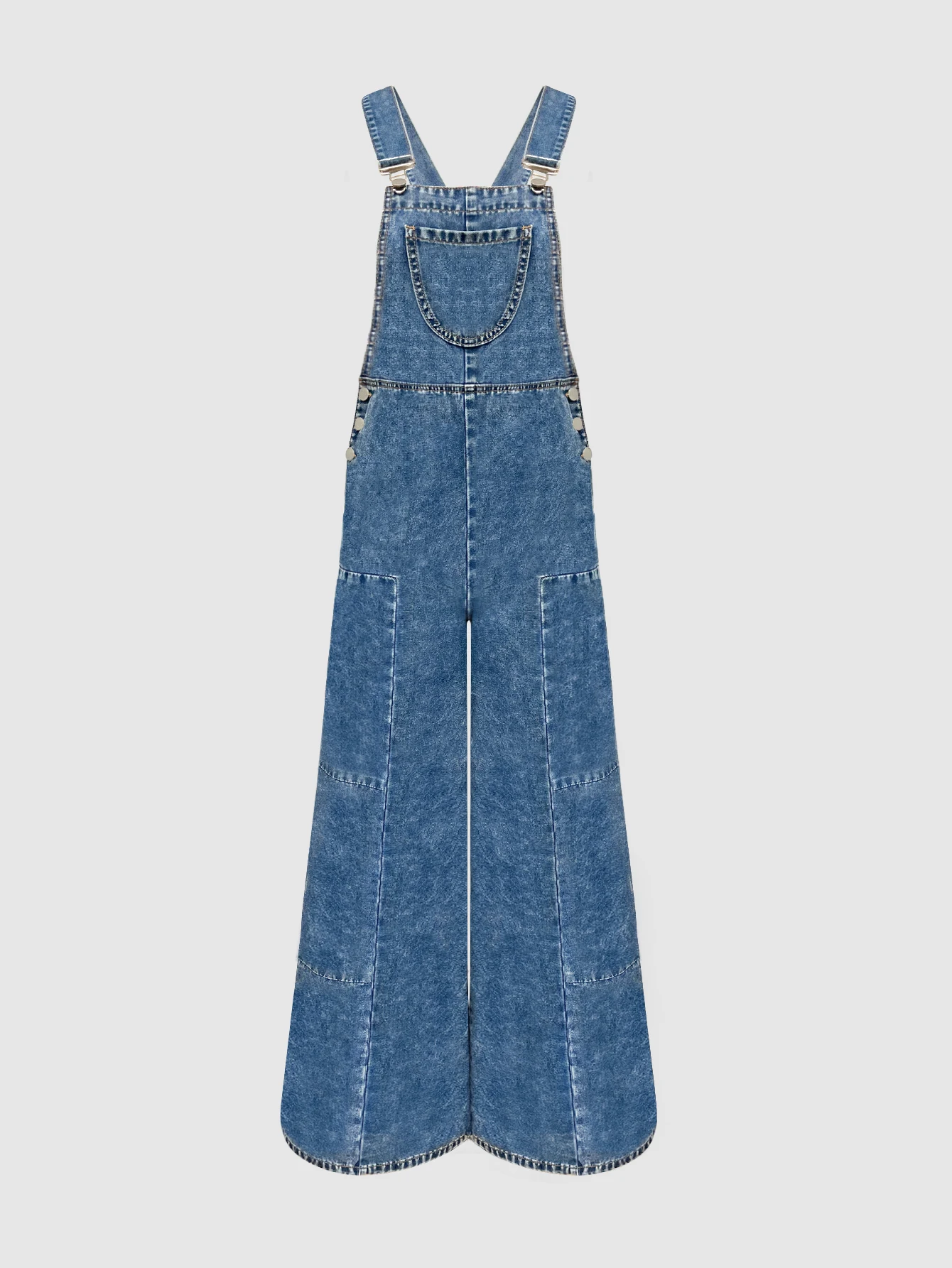 Denim bretelsbroek voor dames, - Sleeveless Jumpsuit recensie en prijs