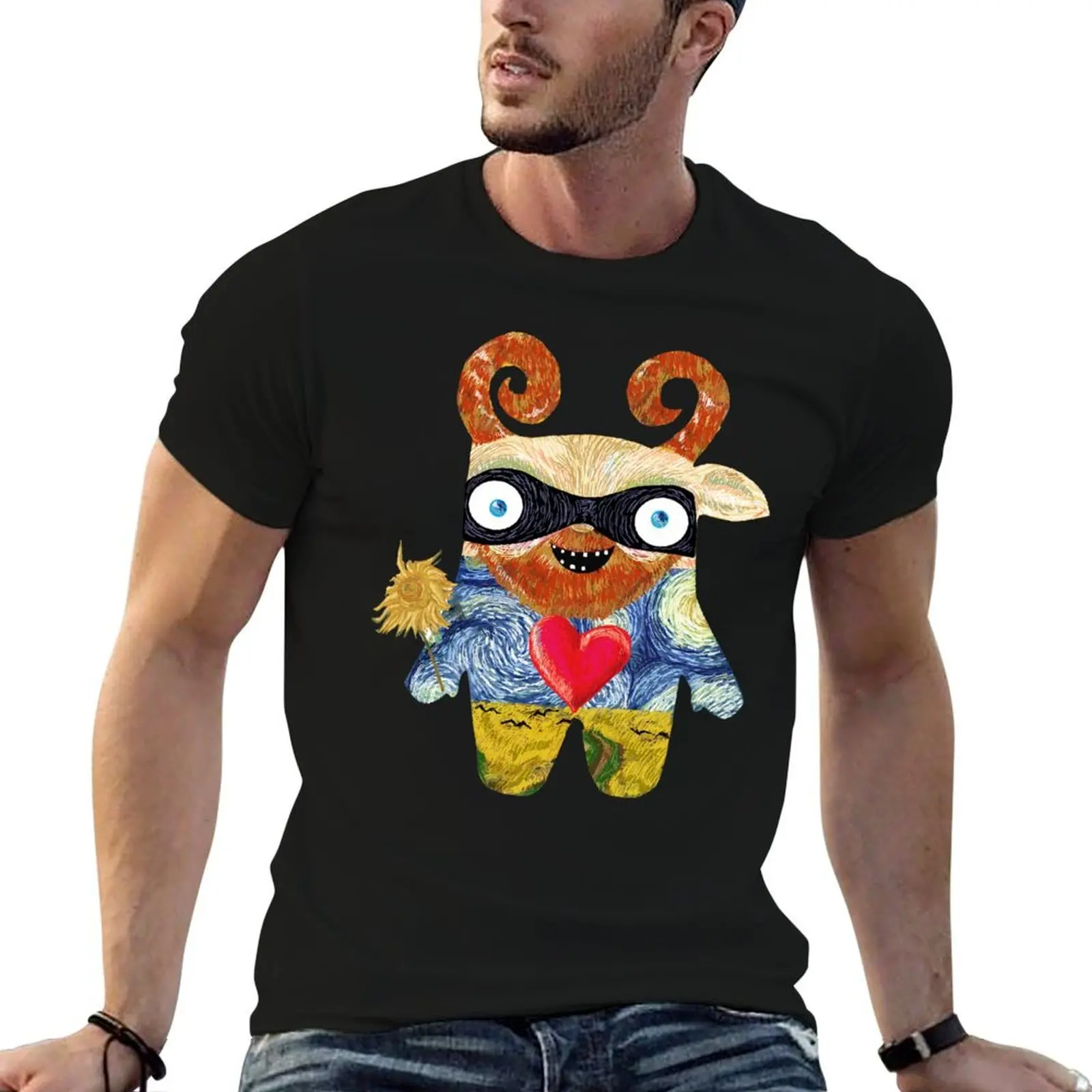 Van Gogh Monster T-Shirt clothes tshirts personalised luxury clothes men