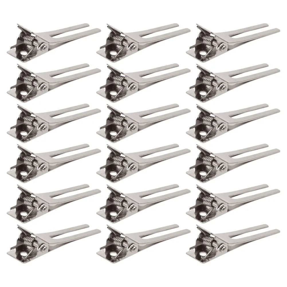 35Pcs Metal Hair Clips Alligator Non Slip for Styling Sectioning Barber Hairdresser Salon Hair Cutting Accessories