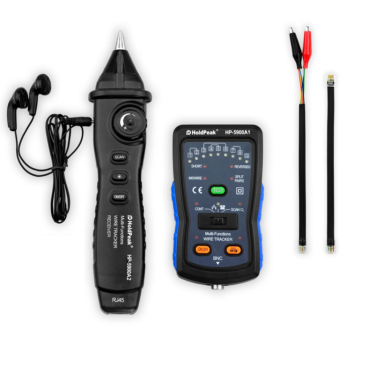 

HP-5900A Multi functional cable tester Cable Finder Tone Generator Probe Kit Wire Tracker Toner Ethernet LAN Network CableTester