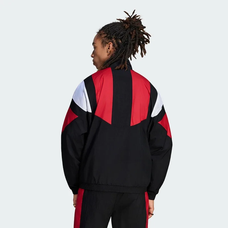 Adidas  Men's Clothing Manchester United Football Casual Culture Vintage Loose Turtleneck Clothing KH4827