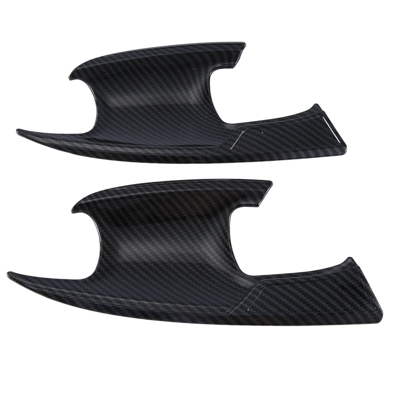 Car Door Handle Cover Door Bowl Protector Molding Trim Stickers Accessories For MG 4 MG4 EV Mulan 2022 2023 image 6