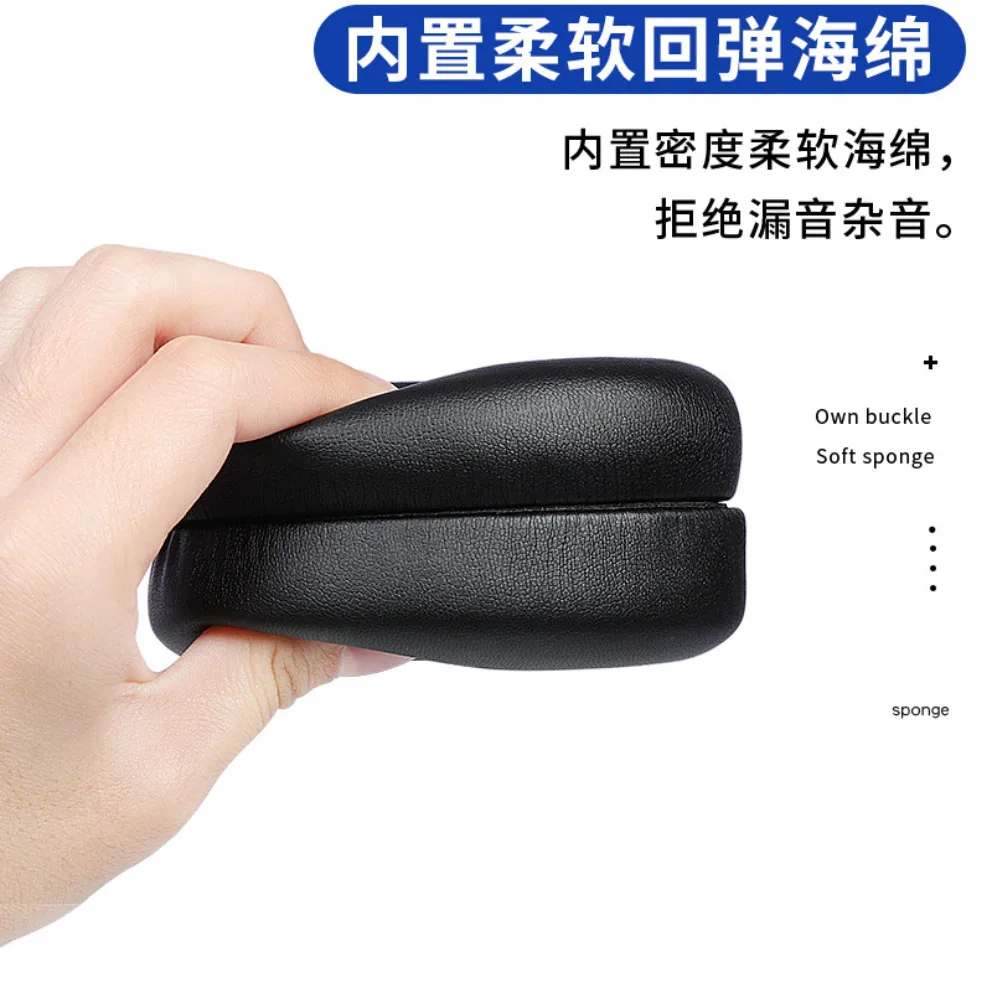 POYATU Ear Pads For JBL Live 650BTNC 660 E65BTNC Duet NC Ear Pads Headphone Earpad Replacement Cushions Cover Earmuff Repair image 3