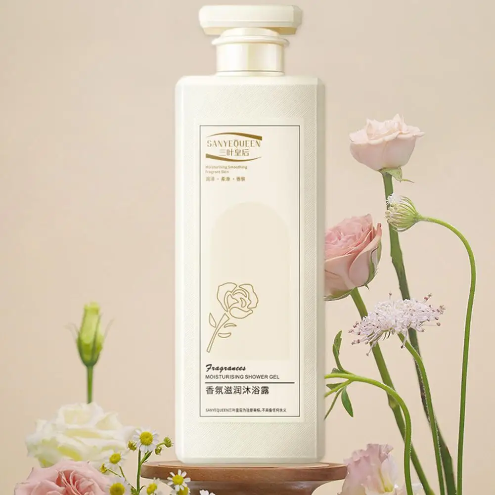 Loción Corporal de 800ml, Gel de ducha, champú líquido, fragancia hidratante, loción de limpieza corporal Floral y con Y3I9