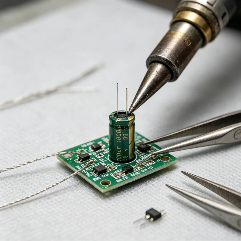 10V 16V 25V 35V 50V 100V 400V 20% Hochfrequenzkondensator 100UF 220UF 330UF 470UF 680UF 1000UF 1500UF 2200UF 3300UF 2-50 Stück IC – Detail 3
