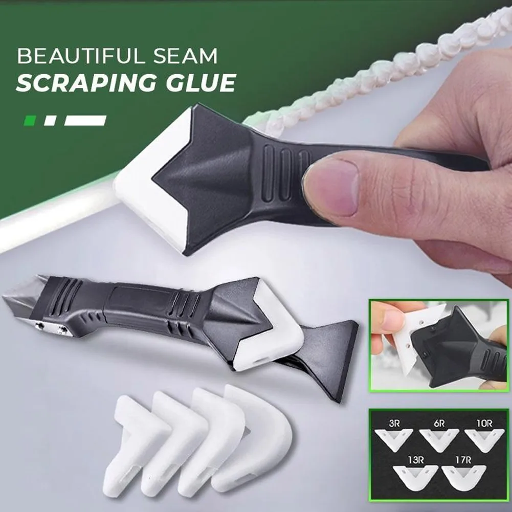 

3 In 1 Silicone Sealant Remover Tool Kit Scraper Caulking Mould Removal Set Floor Mould Removal Hand Tools Set