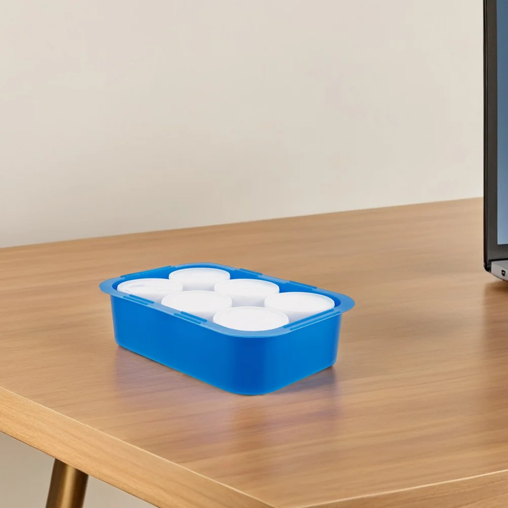 

2Pcs Watercolor Oil Mixing Palette Set Plastic Tray Case Cups Portable Artist Painting Supplies Water Color Palette Pan