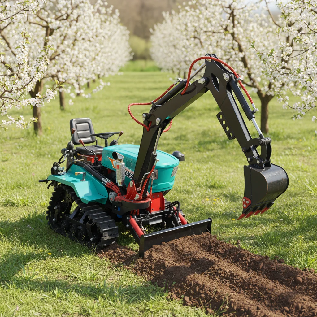 

2026 New Crawler Tractor 40HP 60HP 80HP Agricultural Machinery Farm Use Multifunctional Rotary Tiller Plower Cultivator