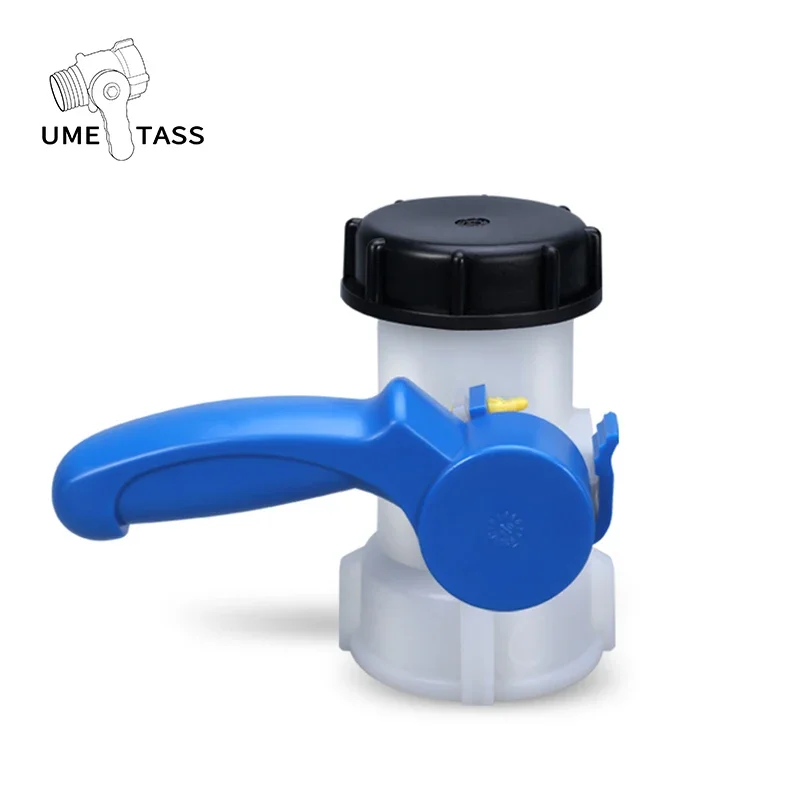 

High quality DN40 Butterfly valve for IBC tank Home Garden water tank fittings Valve Switch Accessories Tools