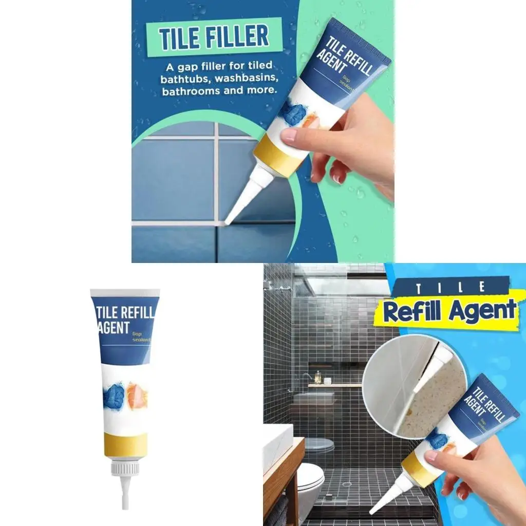 Waterproof Tile p Repair Agent White Tile Refill Grout Pen Mouldproof Filling Agents Wall Porcelain Bathroom Paint