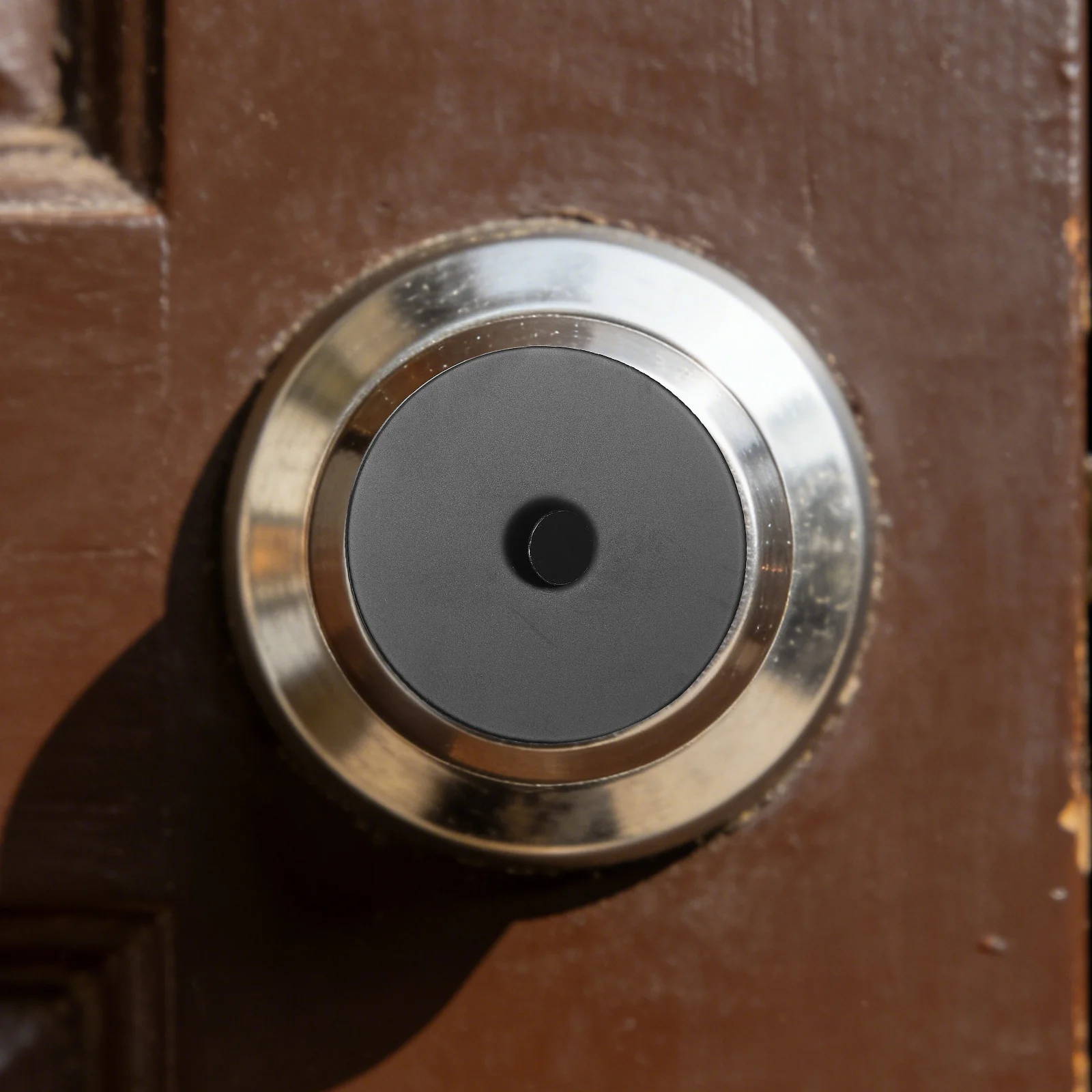 

1Set Stainless Steel Door Hole Cover Plate 2 Inch Door Deadbolt Hole Filler Round Lock Cover Plate for 45Mm Thick Doors Home