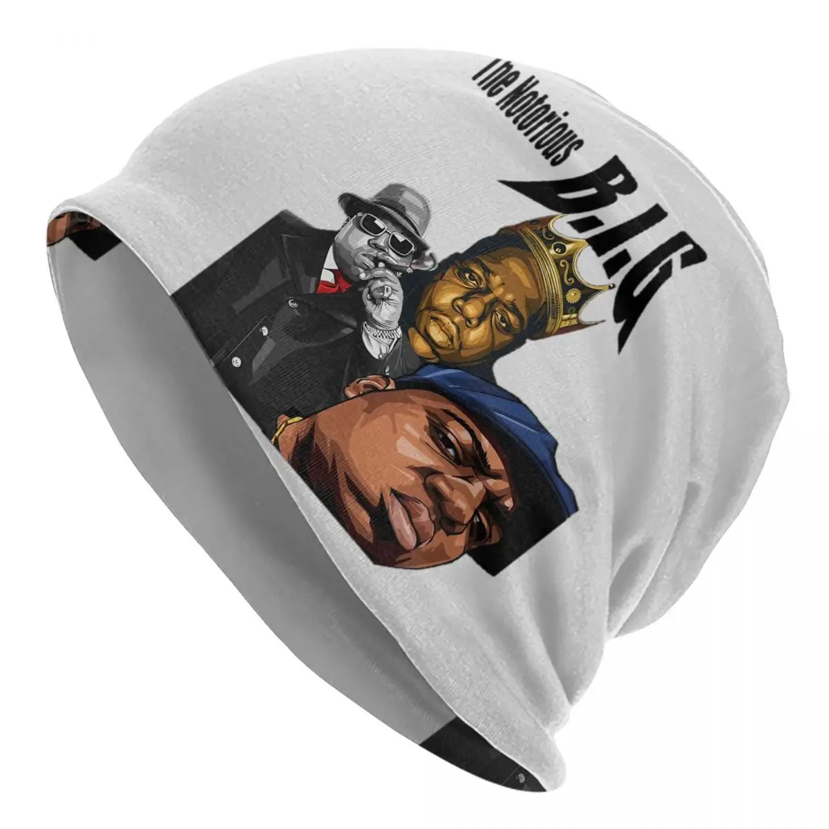 

Известные облегающие шапки в стиле Big Rapper 90-х, облегающие шапки для музыкантов, женская теплая трикотажная термовязаная шапка в стиле ретро