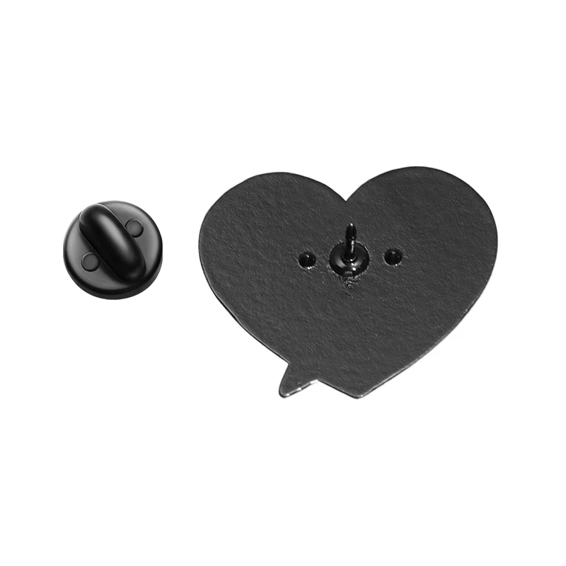 Dont Cut My Heart To Pieces Enamel Pins You'Re All Doomed Horror Film Assassin Metal Brooch Lapel Badges Jewelry Gifts For Fans image 4