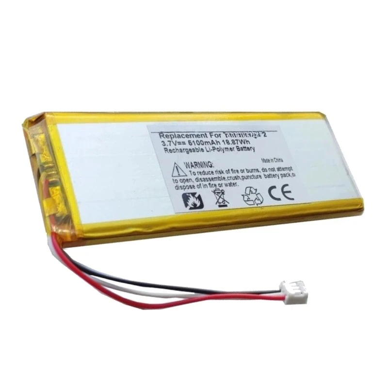 

1S1P 7045120 3.7V 5100mAh 18.87Wh New Li-polymer Battery for CP-TGO2 Drone Remote Control Accessory