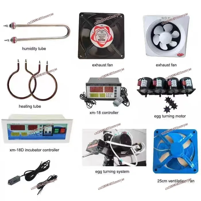 

Hatcher Accessories Controller Heating Tube Egg Turning System Motor Fan