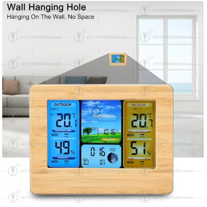 color-screen-weather-forecast-clock-radio-clock-multifunctional-perpetual-calendar-electronic-alarm-clock