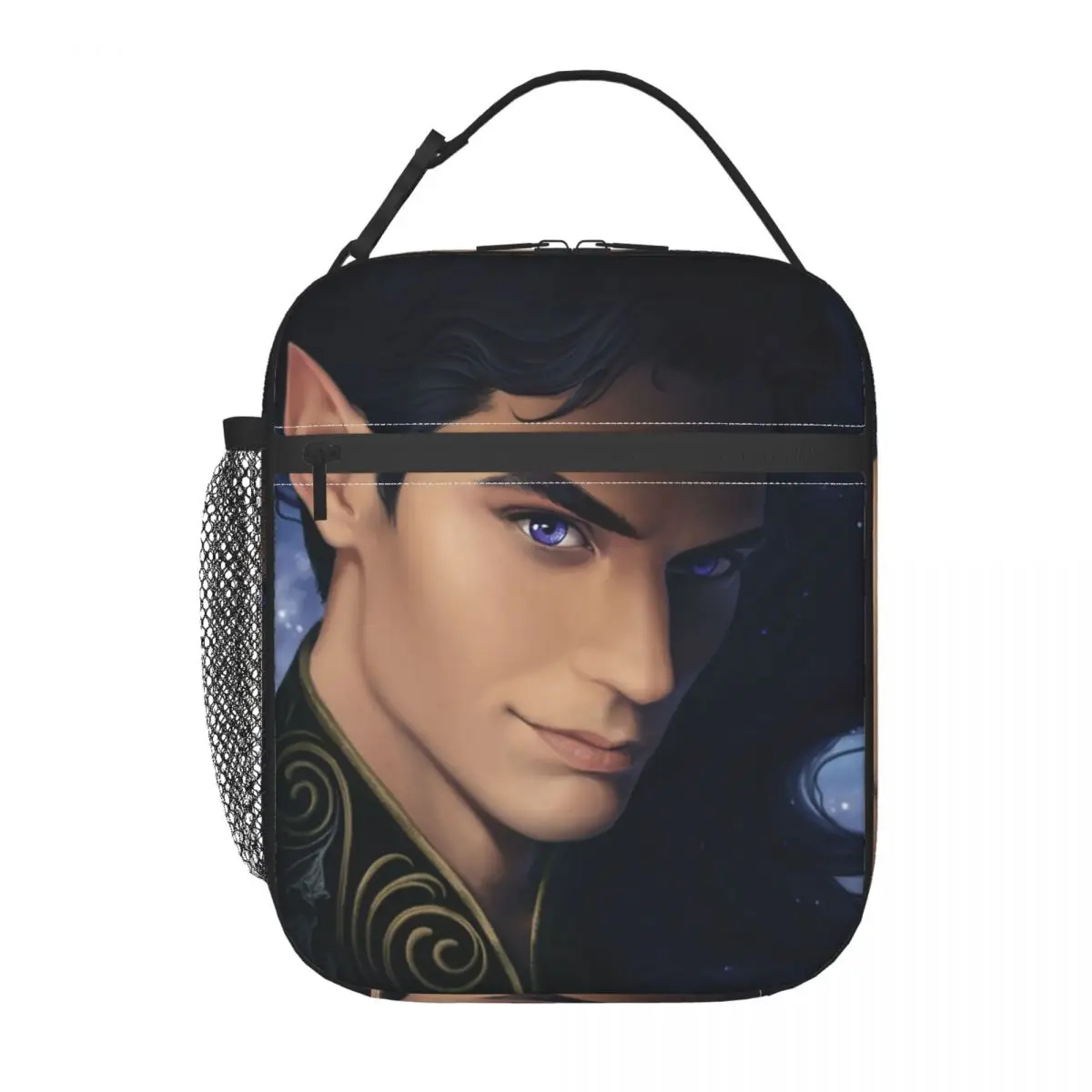 A Court Of Thorns And Roses Rhysand Insulated Lunch Bag School Literary Fiction Resuable Cooler Thermal Lunch Box Women Children