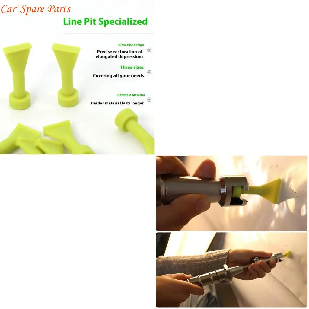 

Y4UA 10pcs High Hardness Plastic Dents Remover set Precise Fixing for Vehicle Pipe Dents