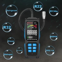 Analyseur de gaz halogénés Freon R22 R32 R134a, détecteur de fuites de réfrigérant pour climatiseur R404a R410a R123a 0-1000PPM HVAC HFC/HCFC 1