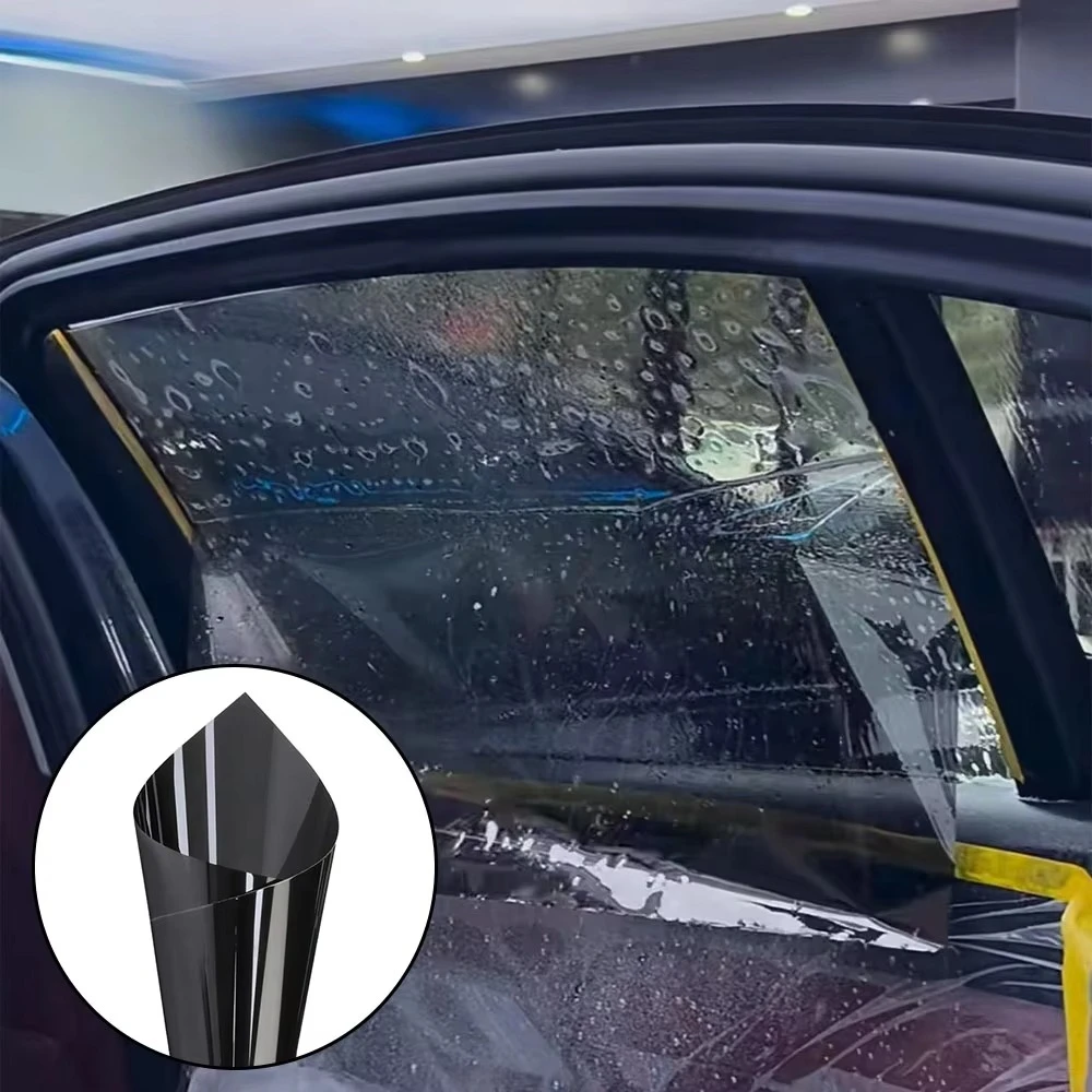 High Quality PET Sunscreen 2 PLY IR3599 1.52*30m 1.8mil Black Blue Green Self Healing UV Protection Film for Car Window