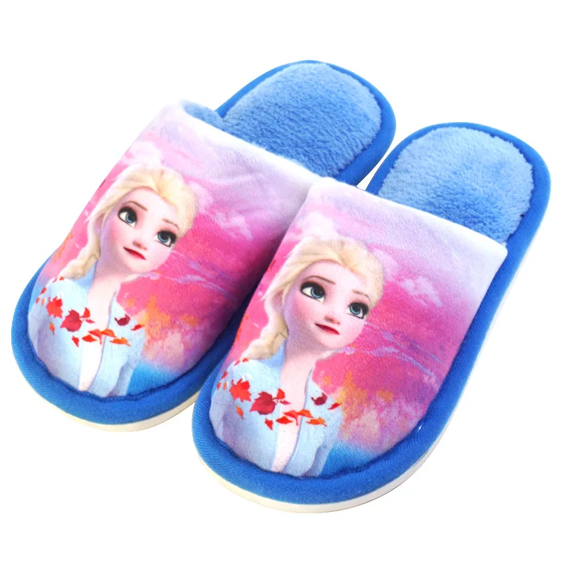 

Kids' Slippers House Shoes Princess Cartoon Cotton Winter Shoes For Girls Warm Anti-slip Soft Bottom Pink​ Shoes Size 28-41