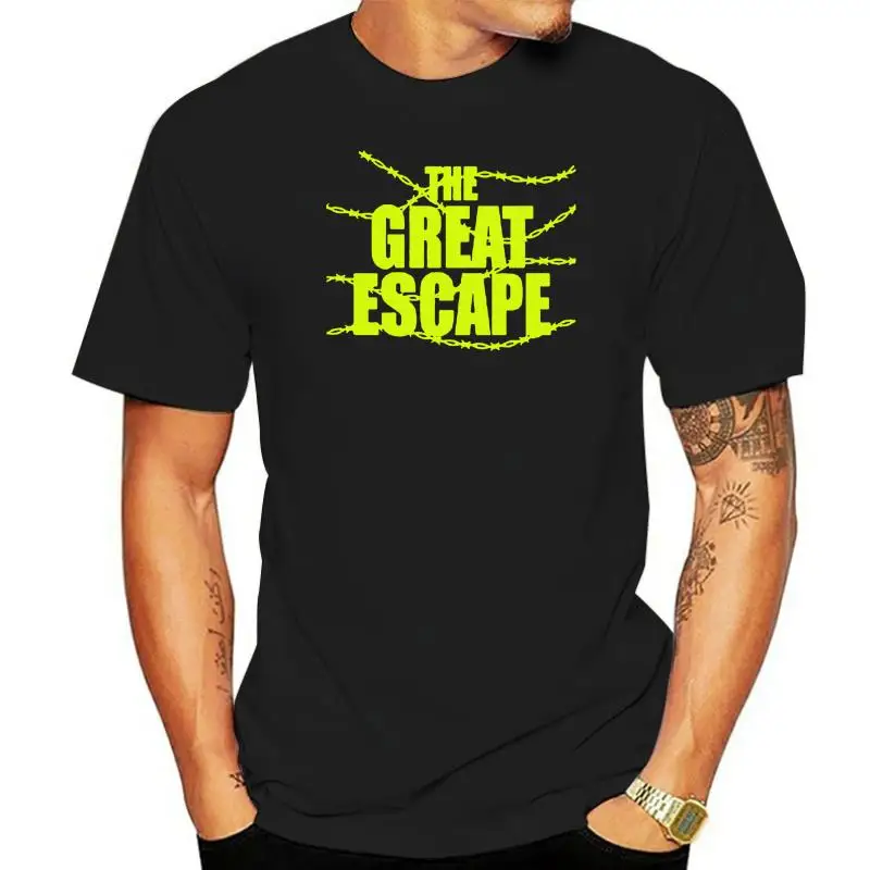 The Great Escape Movie Logo Mens Black Tshirt Size S M L Xl 2Xl 3Xl Digital Printed Tee Shirt