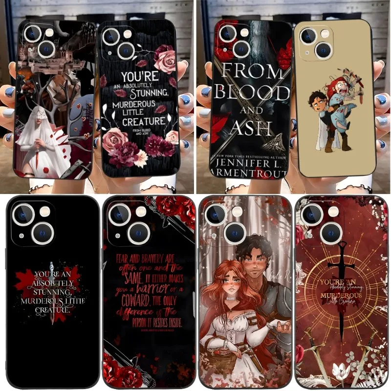 From Blood And Ash Murderous Phone Case Funda For Apple Iphone 12 Pro 13 11 14 Max Xr X Xs Mini 6 6s 7 8 Plus Design Back Cover