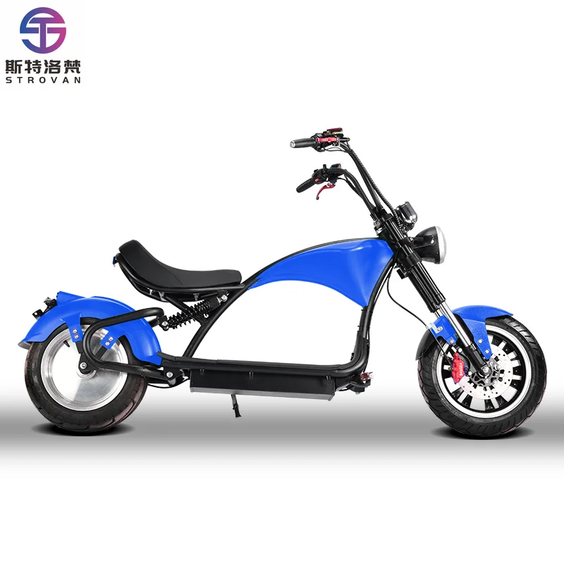 CP-4 3000W Chopper EEC Elektroroller 60V20Ah Lithium-Batterie Wiederaufladbares E-Bike für Erwachsene