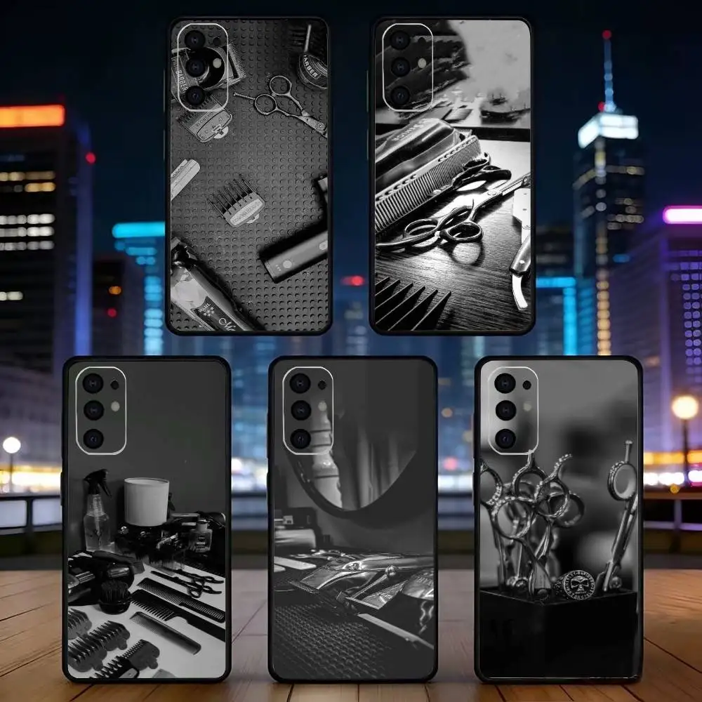 

Barber Shop Stylist Phone Case For Samsung S25,S24,S21,S22,S23,S30,Ultra,S20,Plus,Fe,Soft Silicone Black Cover