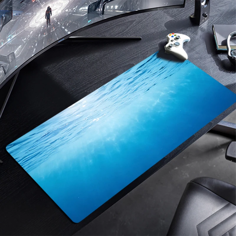 Mouse pad Tai Chi Fish Computer Speed type carpet mat XXL for e-sports players Laptop Keyboard Mousepad Office Desk Mat