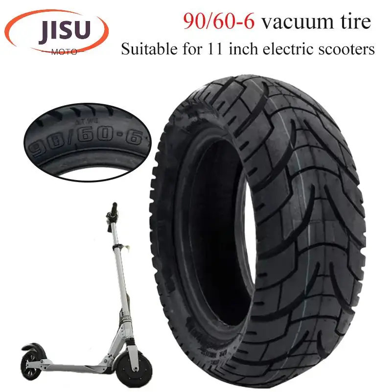 Electric scooter tire 90/60-6 vacuum tire thick wear-resistant inflatable tire tubeless tire accessories
