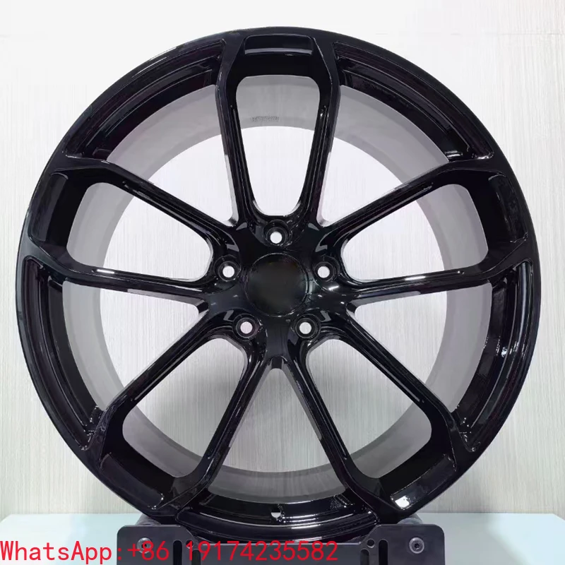 

Best Selling Black Passenger Car Wheels for 911 Cayene Panamera Aluminum T6061 Rims Forged 5x130 Car Wheels 18-22 Inch