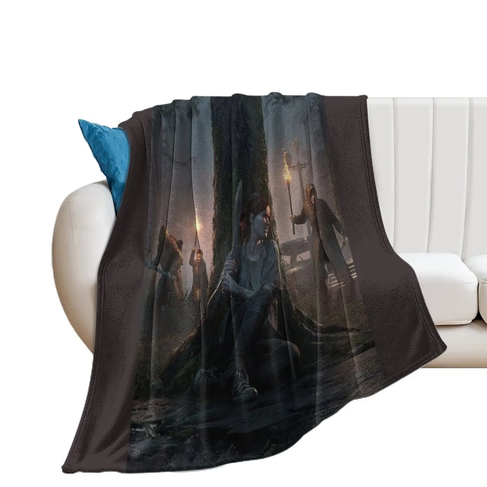 

The Last Of Us Throw Blanket Hairy Decorative Beds Hair Blankets