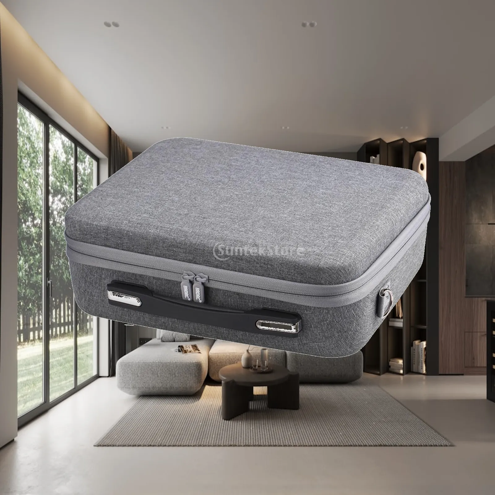 Travel Carry Case Waterproof EVA Strap Portable Lightweight Case for , Joysticks and Accessories