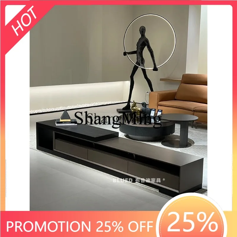 

CL table round tempered glass living room modern simple light luxury minimalist size round combination coffee table