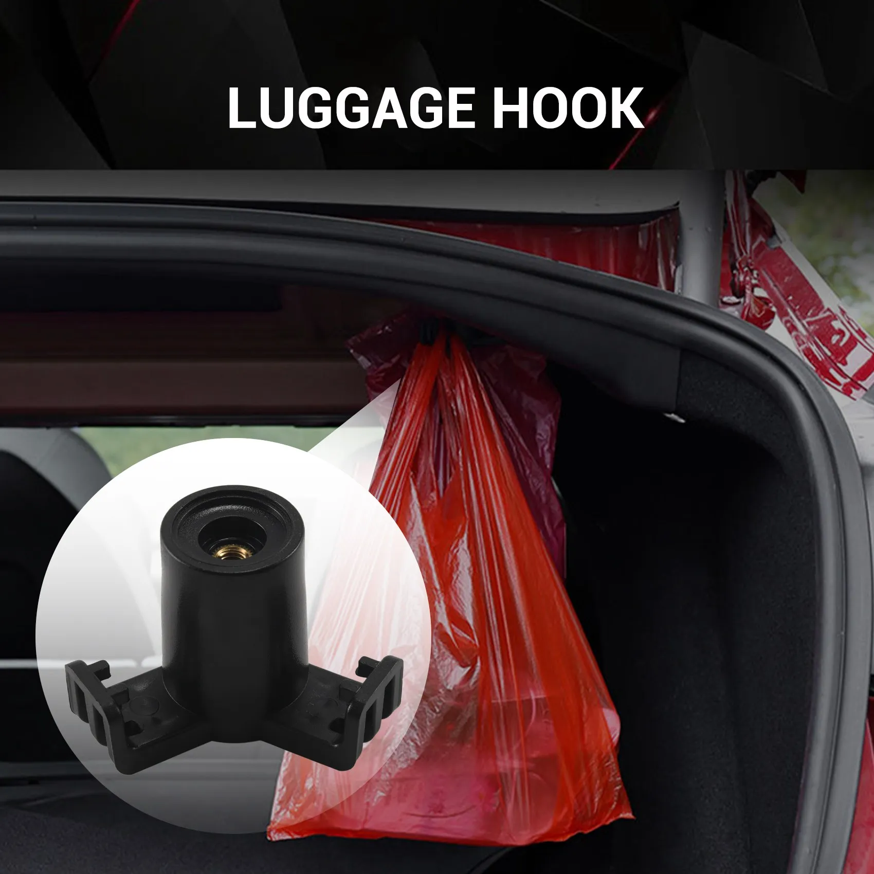 Car Cargo Rear Trunk Bag Hook Holder Hanger Trunk Hook for Accessories for