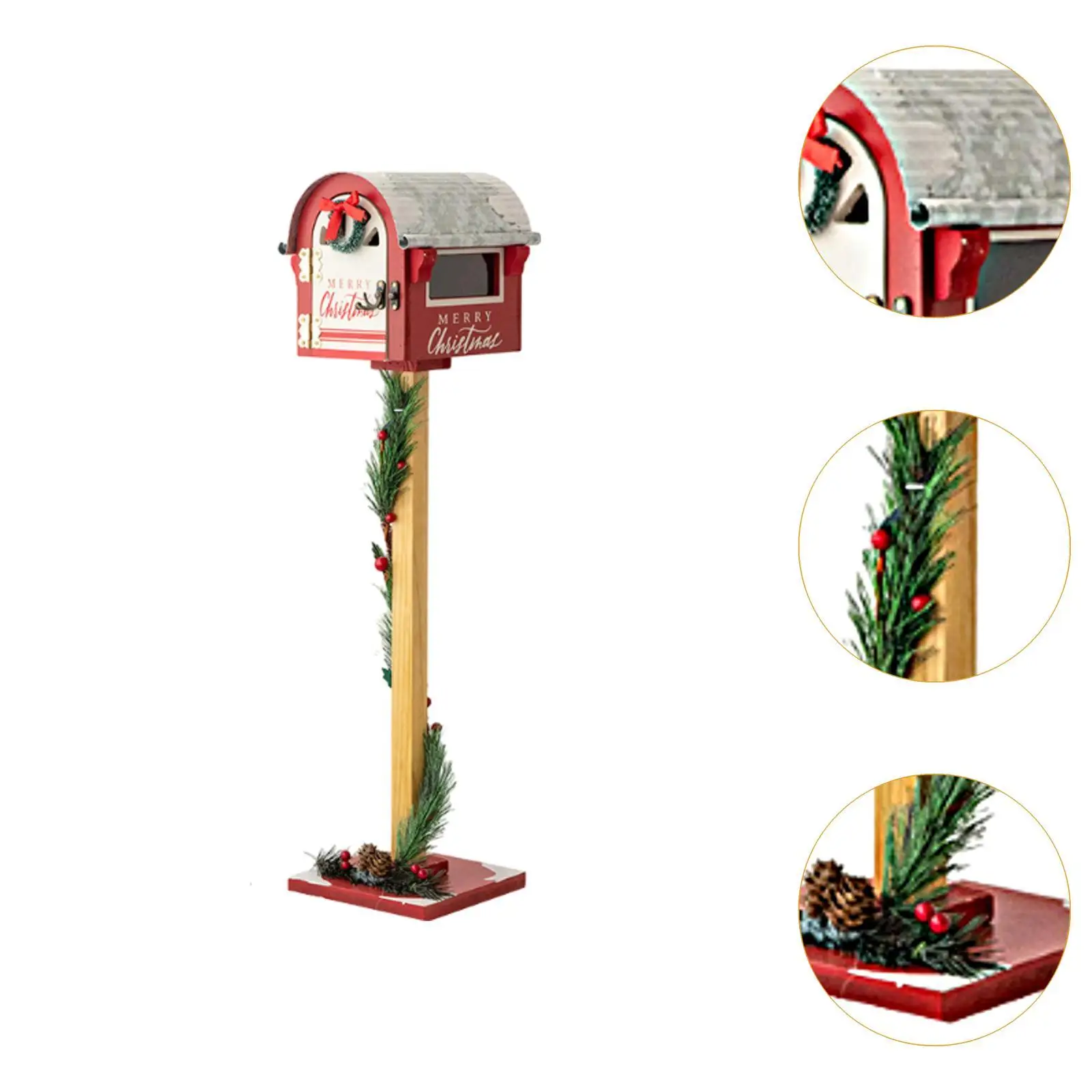 عيد الميلاد الديكور صندوق البريد صندوق البريد المعدني صندوق البريد الزخرفية عيد الميلاد
