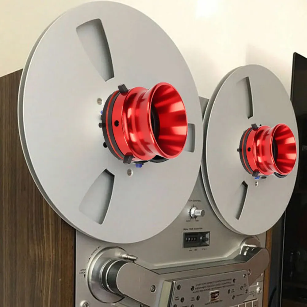 

1 Pair NAB Hub Adapters Universal Reel Tape Recorder Accessories Reel To Reel Tape Nab Hub Adapter for Studer ReVox Akai Teac