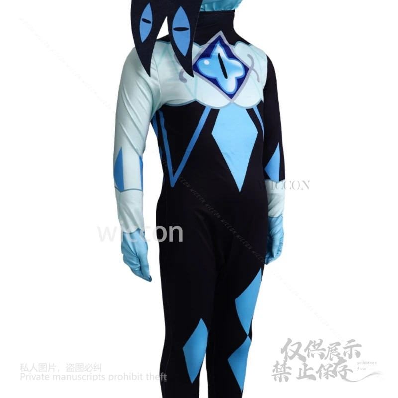 Shadow Milk Cookie Costume Cosplay Anime Cookie Run: Kingdom Tuta Maschera Peluche Bambola Cosplay Adulto Bambini Vestito Festa di Halloween