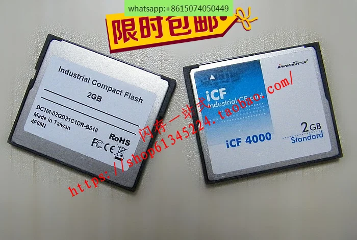 

INNODISK CF 2G Industrial CF Card 2GB ICF4000 Industrial CNC Machine Tool