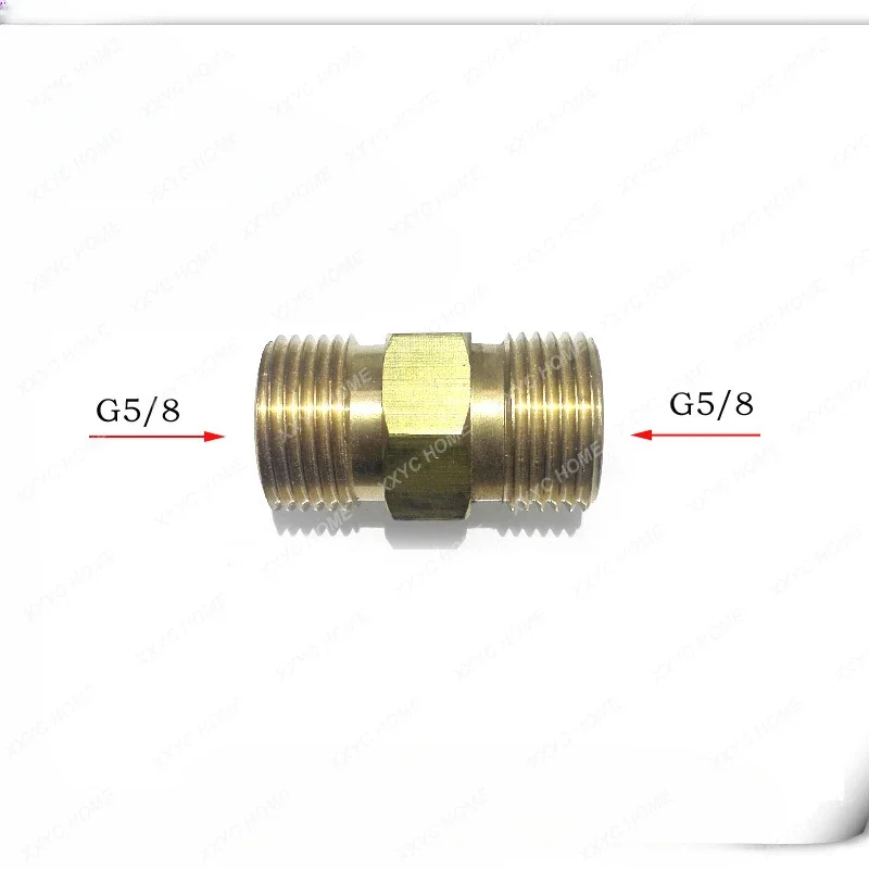 Junta de conversión personalizada G5/8, Boca de campana macho 5/8, manguera de rosca externa G5/8