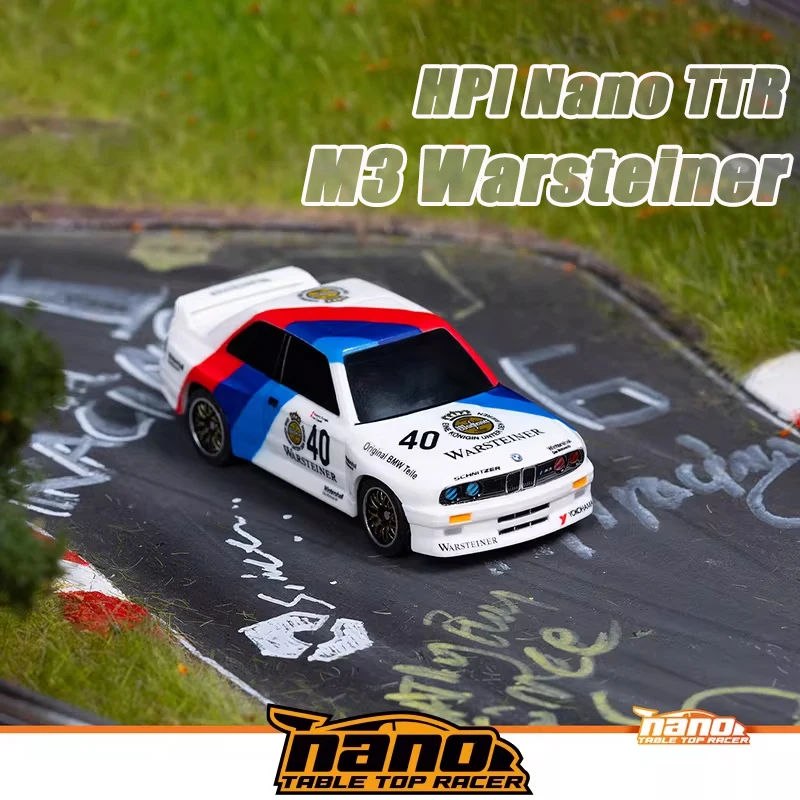 

Радиоуправляемая машинка HPI Nano TTR M3 Warsteiner 1:64, миниатюрная, полнопропорциональная, для дрифта, высокоскоростная, гоночная, для взрослых, игрушка на день рождения, 160992