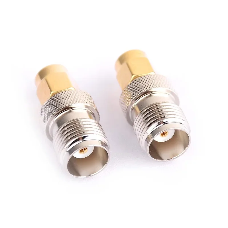 5/20/100PCS RF Coaxial  F Type Female Jack To SMA Male Plug Coax Connector RF Adapter Straight F to SMA Connector